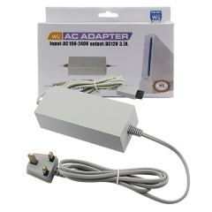 Wii Console AC Adapter -UK Plug  grey