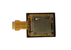 Micro TF Memory Card Socket Connetor Flex Cable for NEW 3DS XL (Pulled)