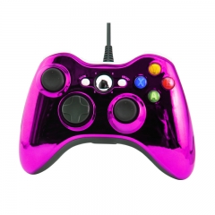 XBOX 360 WIRED CONTROLLER -Electroplated purple