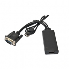 VGA to HDMI+ USB