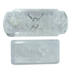 Housing Faceplate Case Cover for PSP 3000 Console Replacement Housing Shell Case（Transparent ）
