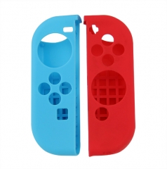 Nintendo Switch JOY-CON Controller Silicon Case Red+blue