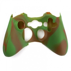 XBOX 360 Controller Silicon case-Camouflage green+brown