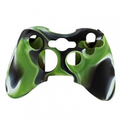 XBOX 360 Controller Silicon case-Camouflage green+black+white
