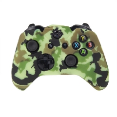 XBOX One Controller New camouflage Silicone Case -camouflage light green