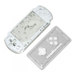 Housing Faceplate Case Cover for PSP 3000 Console Replacement（White ）
