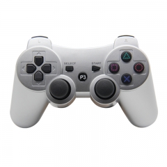 PS3 Wireless Controller with pp bag ( silver)