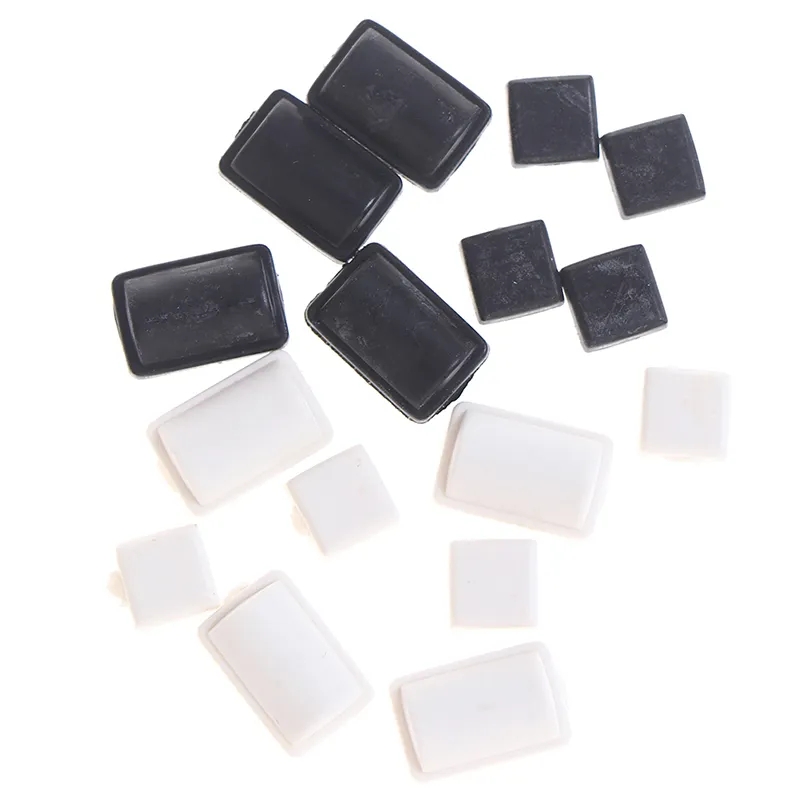 Silicon Screw Rubber Feet Cover Set For Wii Console Screw Dust Cover