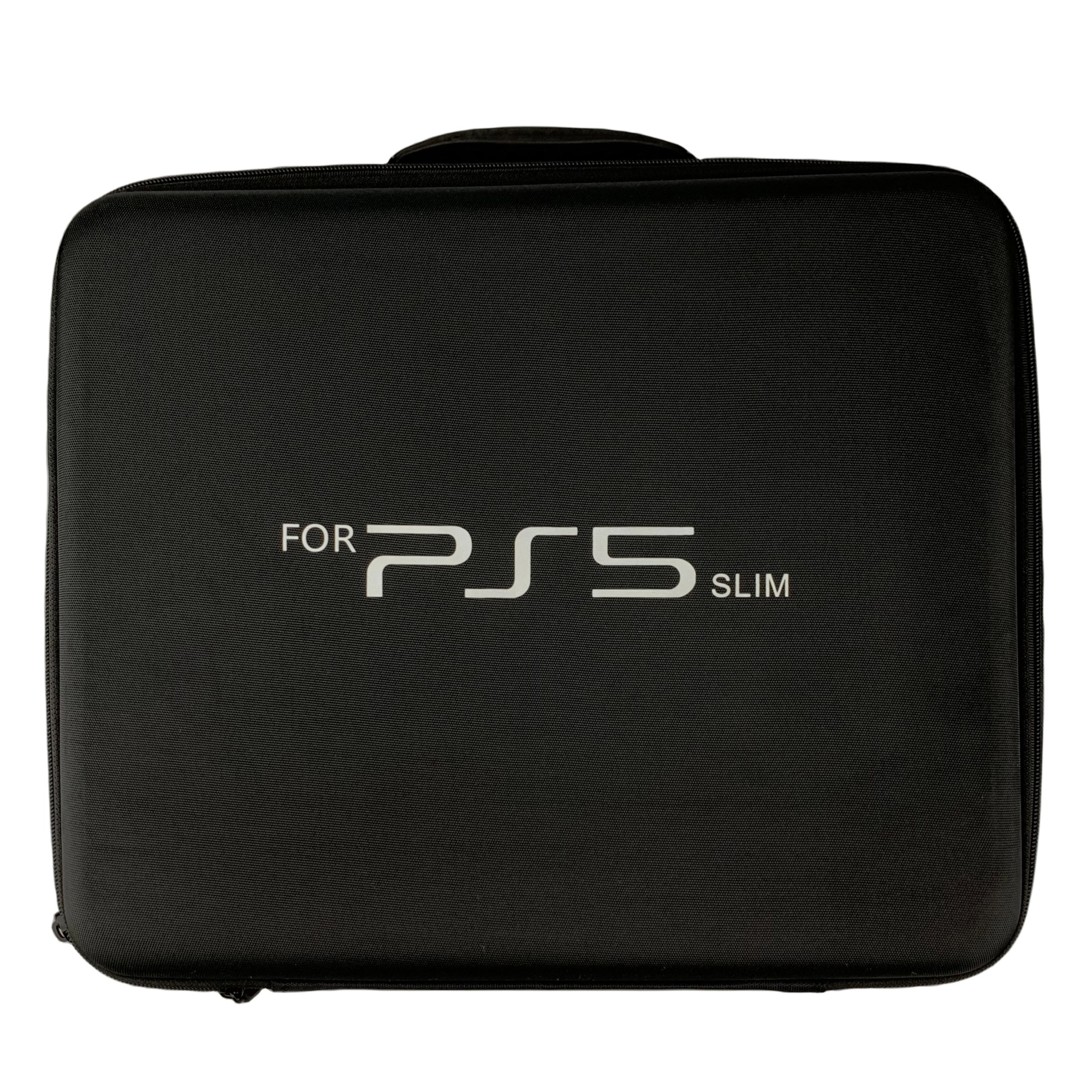 Single Plate with Inner Tray Console Carry Bag for PS5 Slim /Black ...